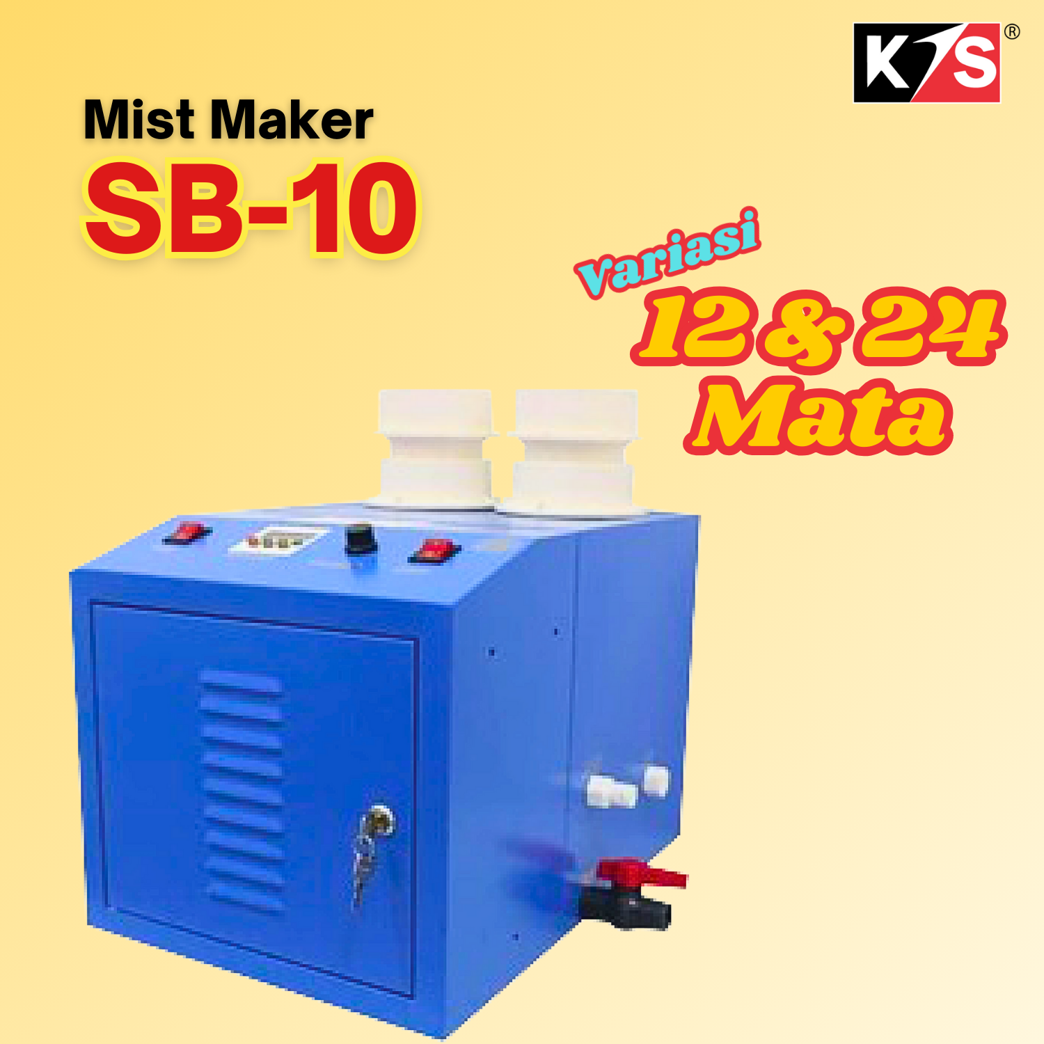mist maker 12 dan 24 mata